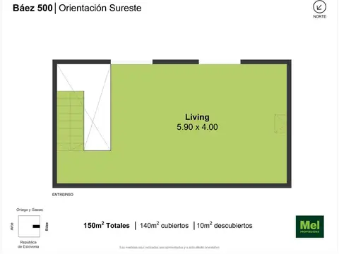 Depto Tipo Casa en Venta en Las Cañitas, USD 355.000