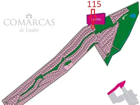 Lote terreno 115 en venta y permuta. Barrio Cerrado La Elina, Comarcas de Luján.