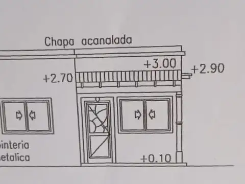 Casa en construccion a la venta en Diego Gaynor