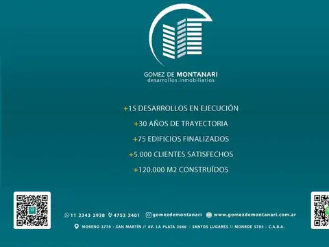 Departamento en Venta al Noroeste