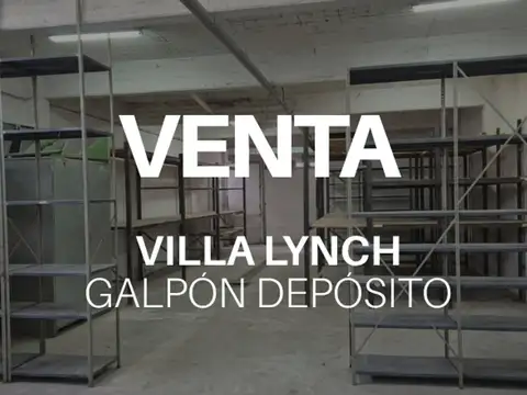 Galpón en Venta en Villa Lynch, Partido de General San Martín