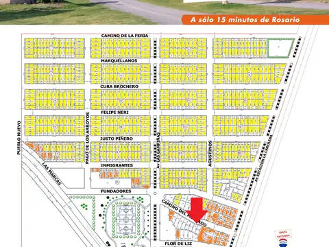 Terreno en Venta en Piñero, USD 22.306