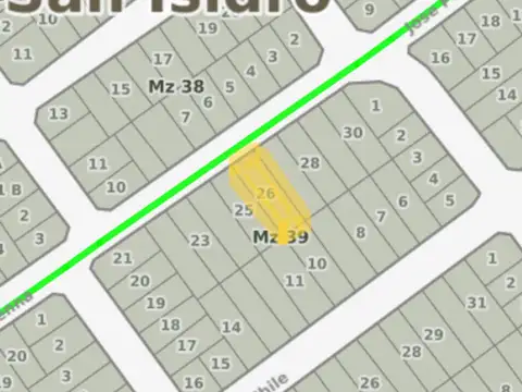 VENTA LOTE IDEAL DESARROLLO EN BAJO DE SAN ISIDRO