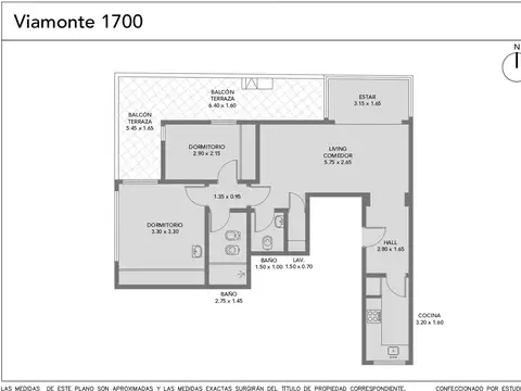 Departamento en Venta Apto profesional