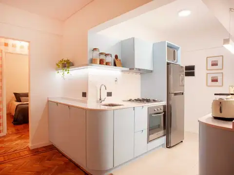 VENTA PALERMO DPTO 3 AMBIENTES A NUEVO Y AMOBLADO