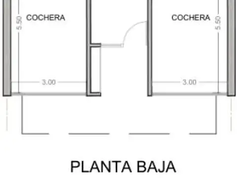 Departamento Monoambiente con 1 baño