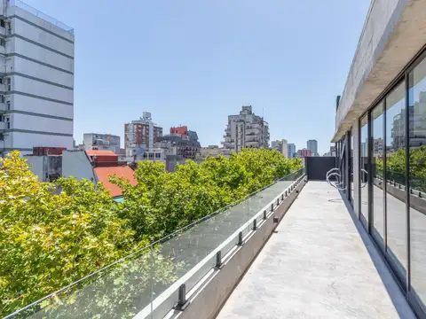 Venta departamento de 3 ambientes en Nuñez. Gran balcón terraza y parrilla.