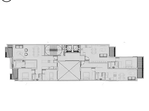 Departamento 3 ambientes con 2 baños
