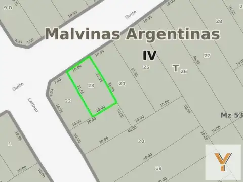 Terreno en Venta en Tortuguitas, USD 45.000