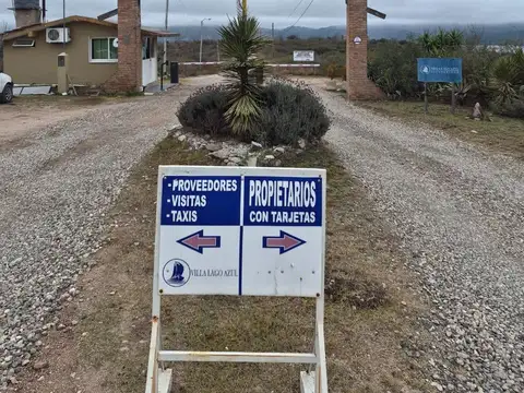 2 Lotes en Venta  Villa Del Lago - B Villa Lago Azul  1.934 m Totales  Seguridad 24 hs