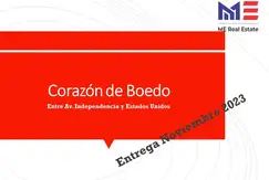 Emprendimiento en Boedo de 1 Dormitorios