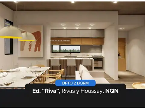 Dpto 2 dormitorios en venta, Edificio Riva,Neuquén