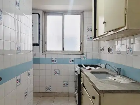 Departamento 2 ambientes con 1 baño