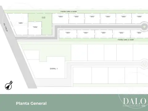Terreno en Venta de 1026,0 m2
