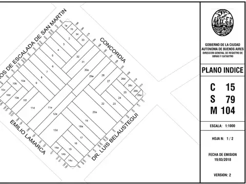 Terreno en Venta 10  mts Frente