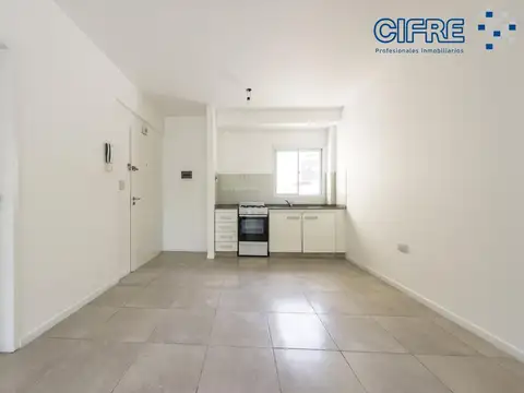 Departamento Monoambiente con 1 baño