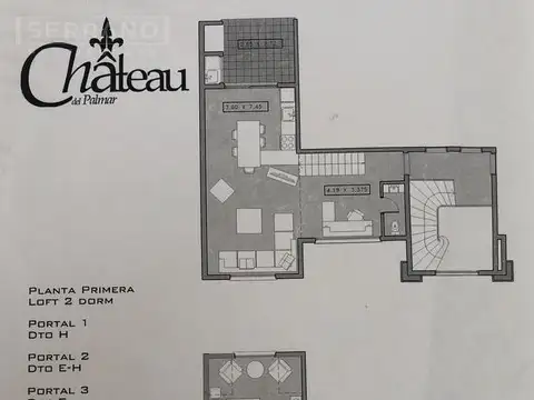 Venta departamento 3 ambientes con cochera y baulera en Chateau del Palmar, El Palmar, Nordelta