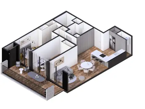 Departamento en Venta de 2 dormitorios