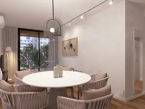 Tres ambientes con parrilla balcon Palermo Hollywood 11/2027