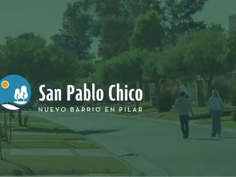 Mlm. Hermoso Lote En San Pablo Chico, Pilar