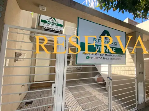 Departamento 2 ambientes con cochera - RESERVADO -