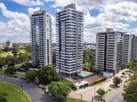 EN ALQUILER- DEPARTAMENTO DE UN DORMITORIO COCHERA-EDIFICIO TORREON DEL RIO- REFINERIAS