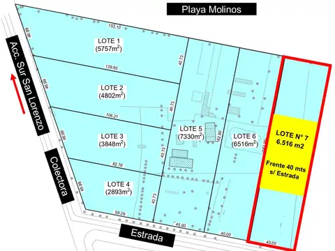 Terreno en San Lorenzo