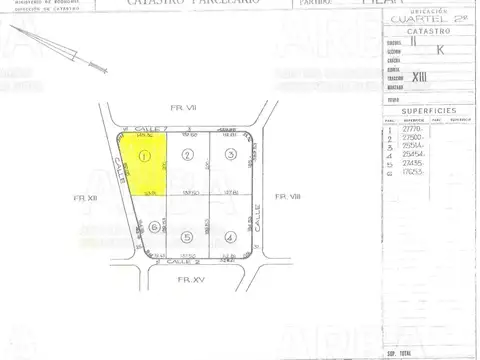 Terreno en Venta de 27770,0 m2