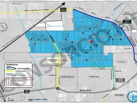 Terreno en Venta en Fátima Estación Empalme, USD 2.500.000
