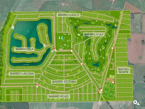 Luján, Los Tres Pinos