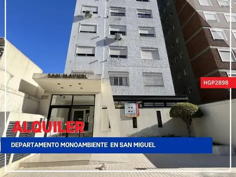 Departamento - Alquiler - Argentina, San Miguel - Domingo Faustino Sarmiento 1125