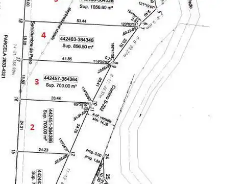 Terreno en Venta en Villa del Dique, USD 9.291