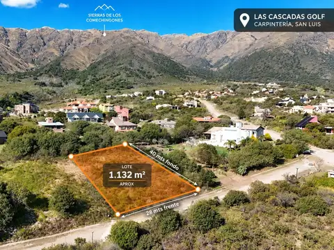 Lote en venta en Country Las Cascadas Carpinteria San Luis