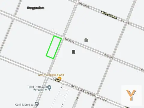 Campo venta - 71,2 x 224 Mts - 1,6Hectareas -  Pergamino