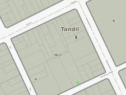 Terreno en Venta en Tandil, USD 1.250.000