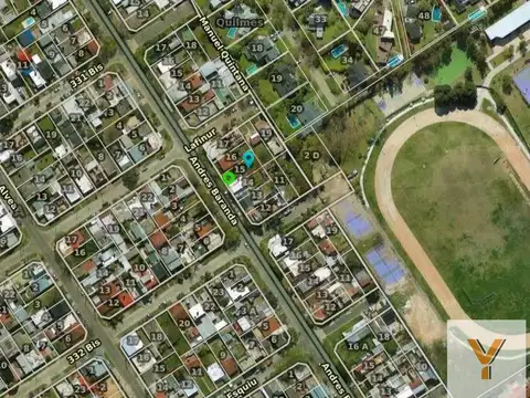 Terreno en Venta 25  mts Fondo