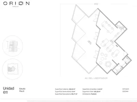 Departamento - Nuñez