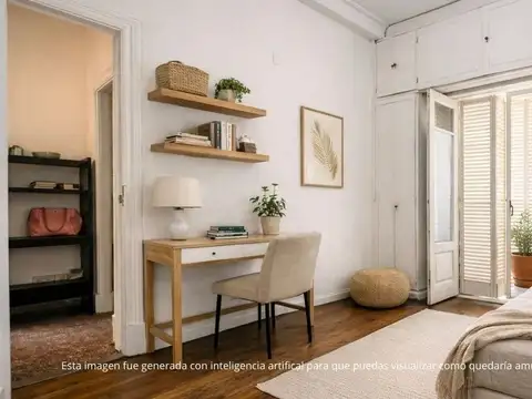 DEPTO EN VENTA EN SAN NICOLAS 3 AMB CON BALCON