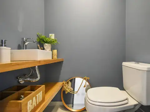 Departamento 2 ambientes con 2 baños