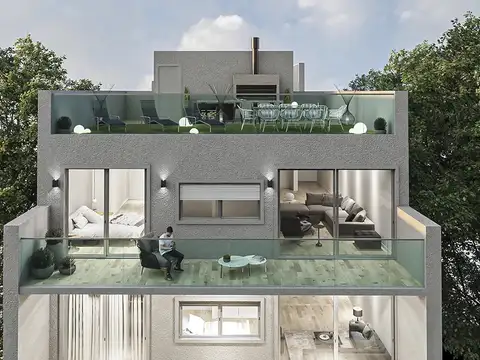 LINIERS. OLIDEN 1200. DEPARTAMENTOS 3 AMBIENTES FRENTE Y CONTRAFRENTE BALCON