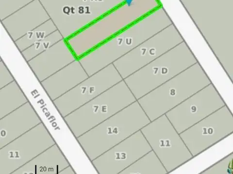 Venta Lote 1120 m² a 1 cuadra de R26 Escobar RE1