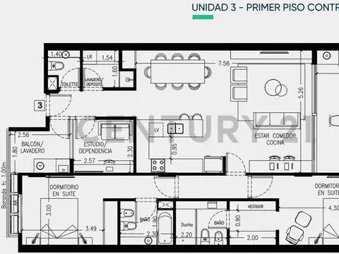 Departamento en Venta de 2 dormitorios