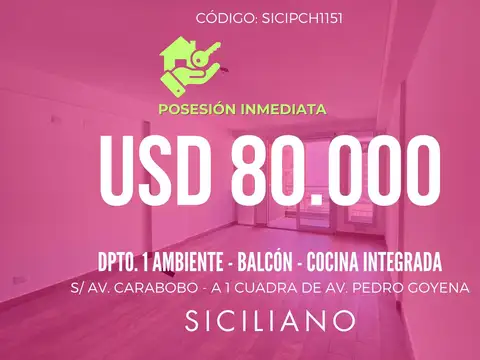 Departamento en Flores