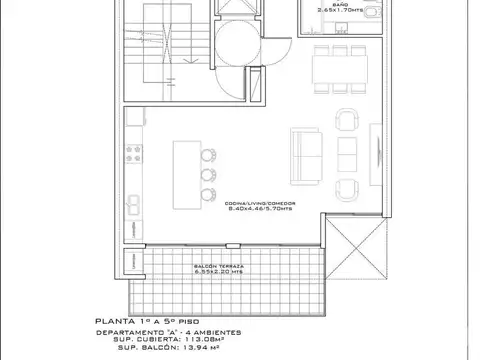 Departamento - Villa del Parque