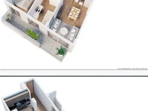 Departamento en Venta de 1 dormitorio