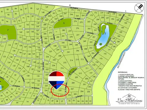 LOTE EN PH EN VENTA BARRIO LAS MALVINAS 1 BRANDSEN