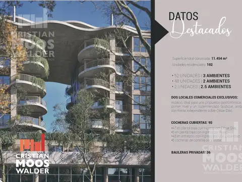 Departamento en Venta de 2 ambientes