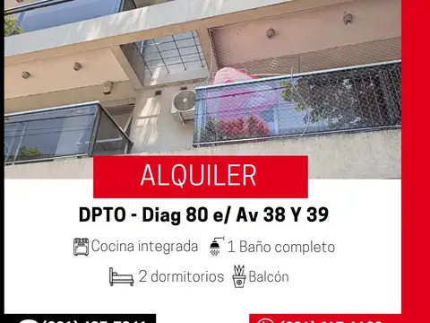 DPTO DOS DORM CON BALCÓN