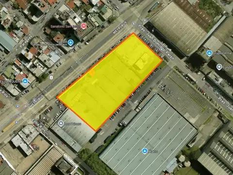 Fraccion Industrial / Comercial 9.276 m² en Esquina cruce de Avenidas - San Justo