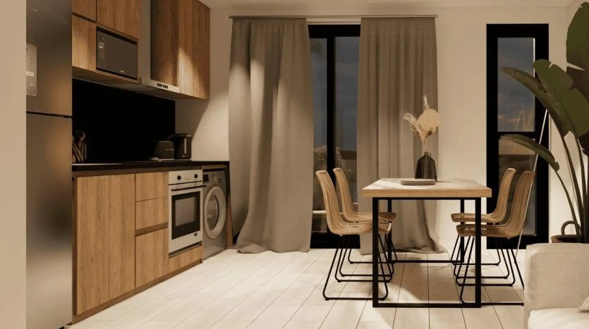 Depto 2 amb, 46m² a estrenar con balcón — La Perla Norte